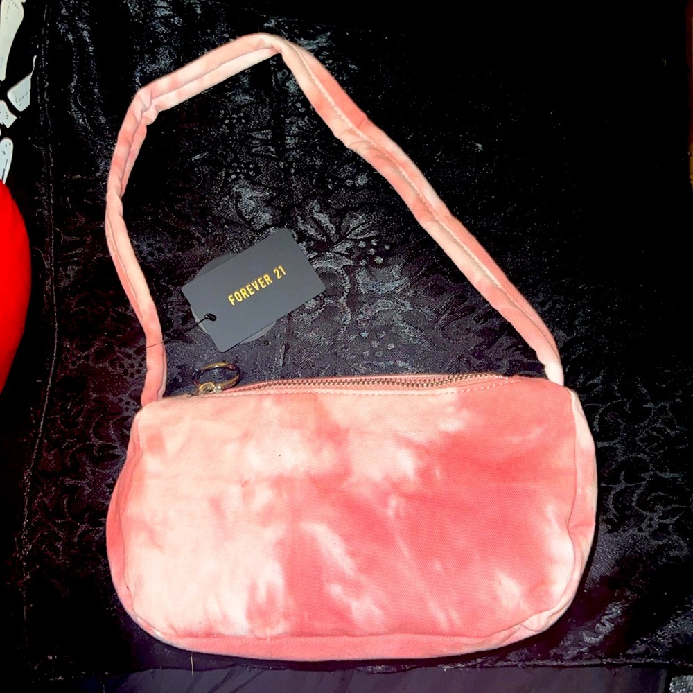 Forever 21 bag, pink jean new with tag